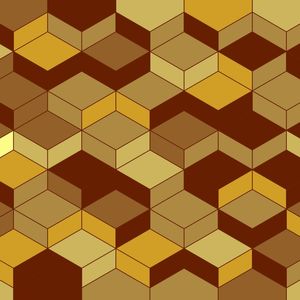 OURO QUADRADOS PARALELEPÍPEDOS