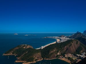 RIO DE JANEIRO - PRAIA, FLORESTA, MONTANHA E PRÉDIOS