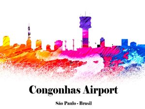 CONGONHAS AIRPORT SKYLINE