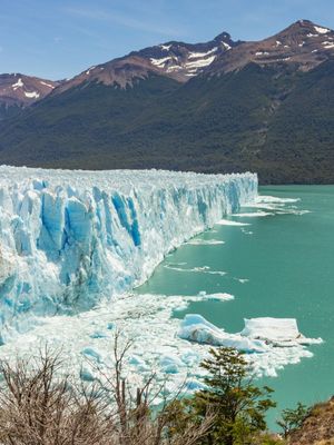 GLACIAR PERITO MORENO E MONTANHAS