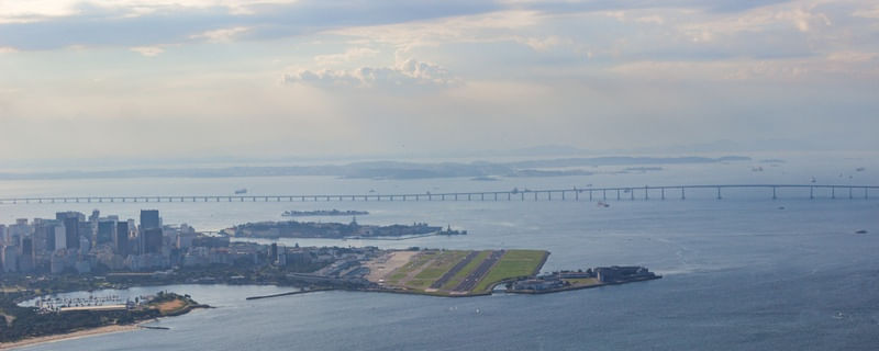 AEROPORTO SANTOS DUMONT E PONTE RIO-NITERÓI