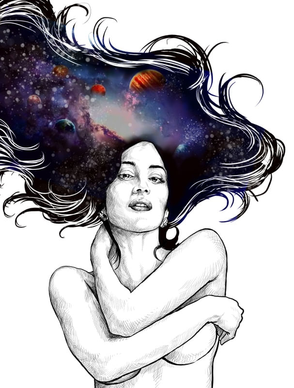 COSMOS EM BRANCO