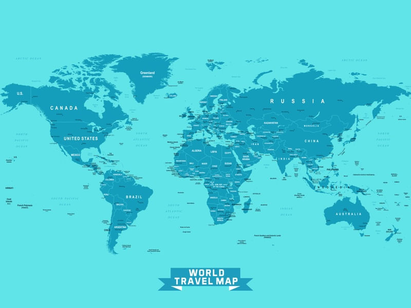 WORLD TRAVEL MAP III