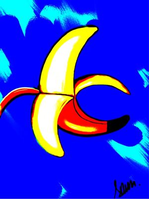 BANANA AZUL