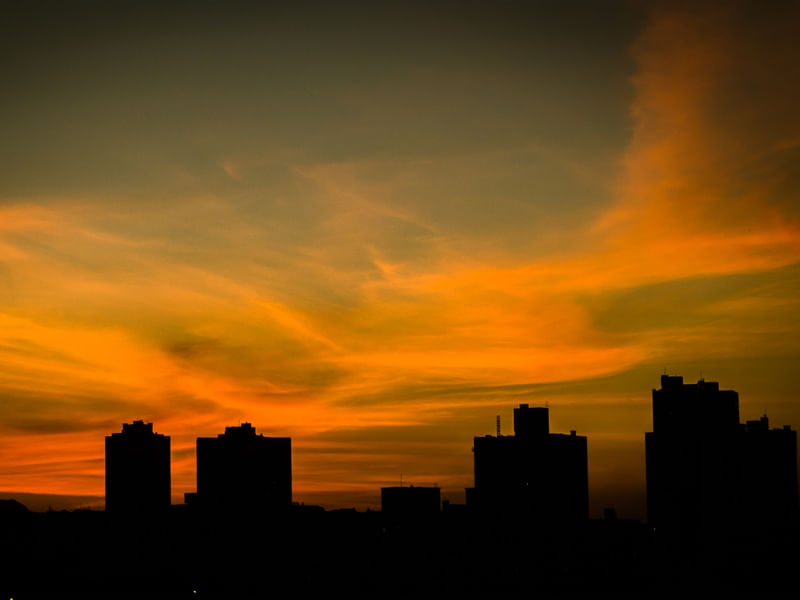 PÔR DO SOL MARINGÁ