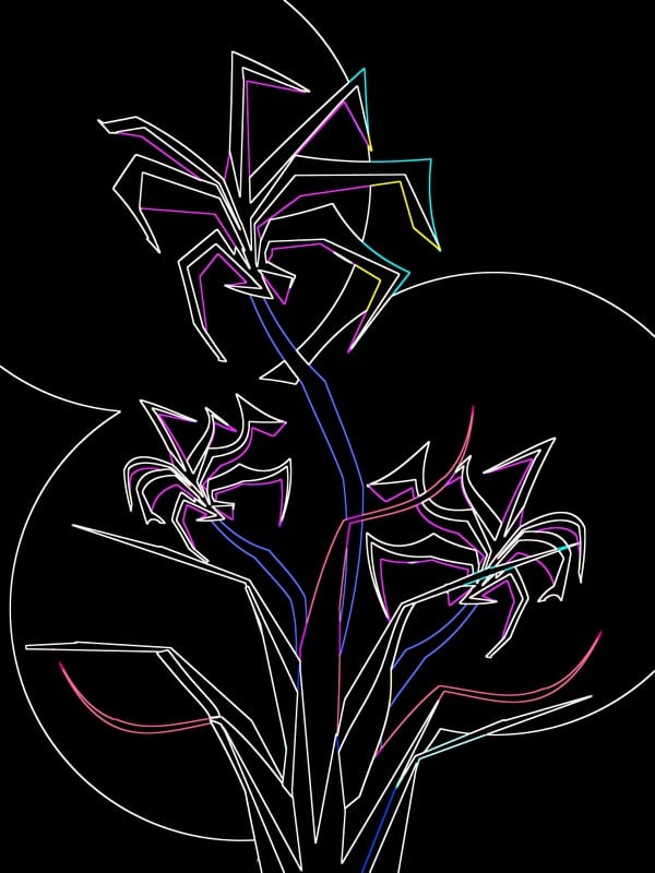 NEON FLOWERS