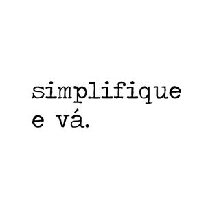 SIMPLIFIQUE E VÁ