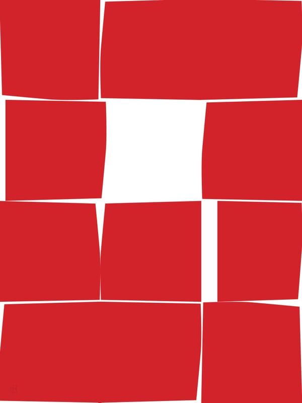 MINIMALISTA BLOCOS VERMELHOS 1