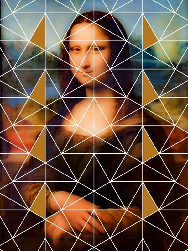 LA GIOCONDA (MONALISA MOSAICO)