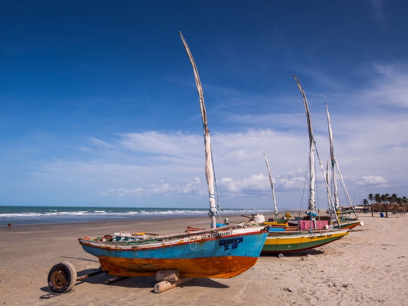 BARCOS EM PONTA DO MEL
