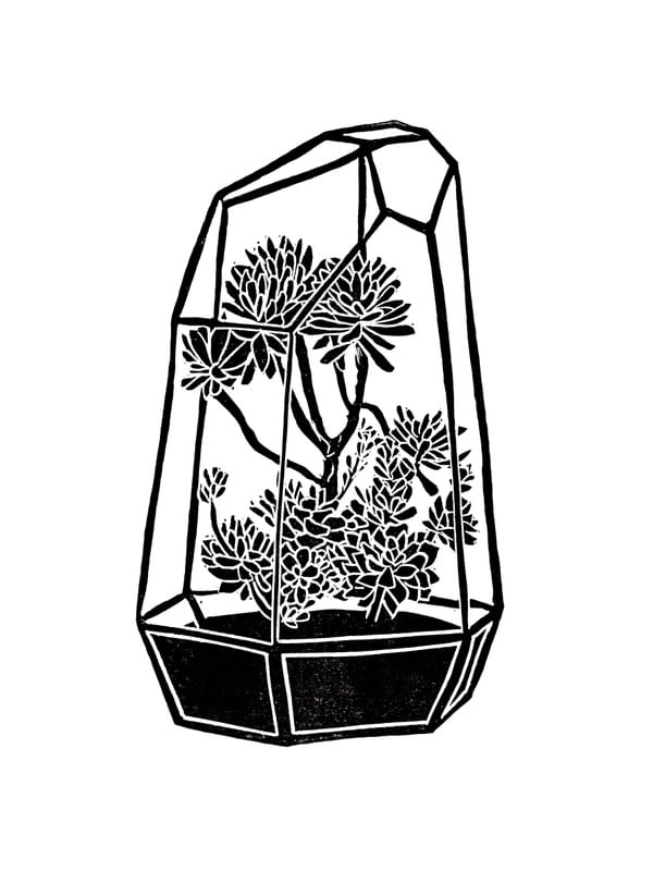 TERRARIUM BLOCKPRINT