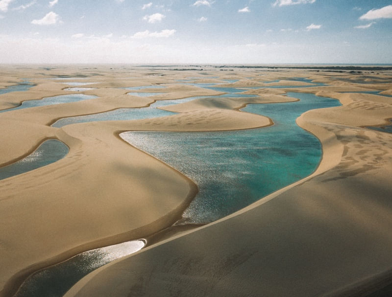 SUNSET NOS LENÇÓIS MARANHENSES