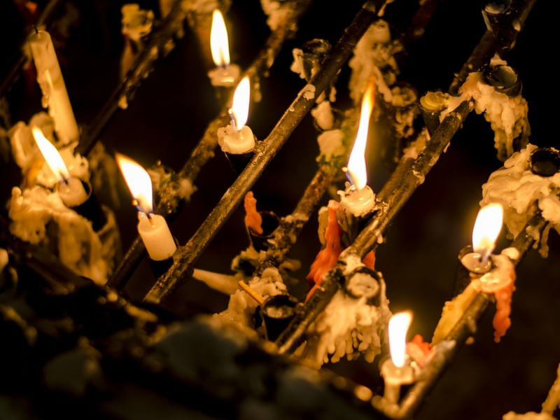 VELAS DE FÉ PAISAGEM.