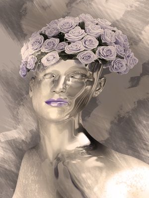 FLOWER METAL GIRL 6