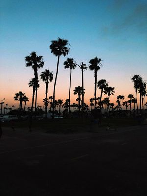 SUNSET IN CALIFORNIA