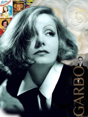 GRETA GARBO COLAGEM