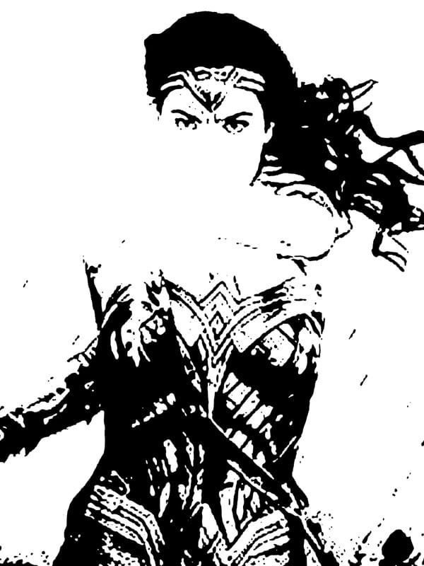 BW WONDERWOMAN