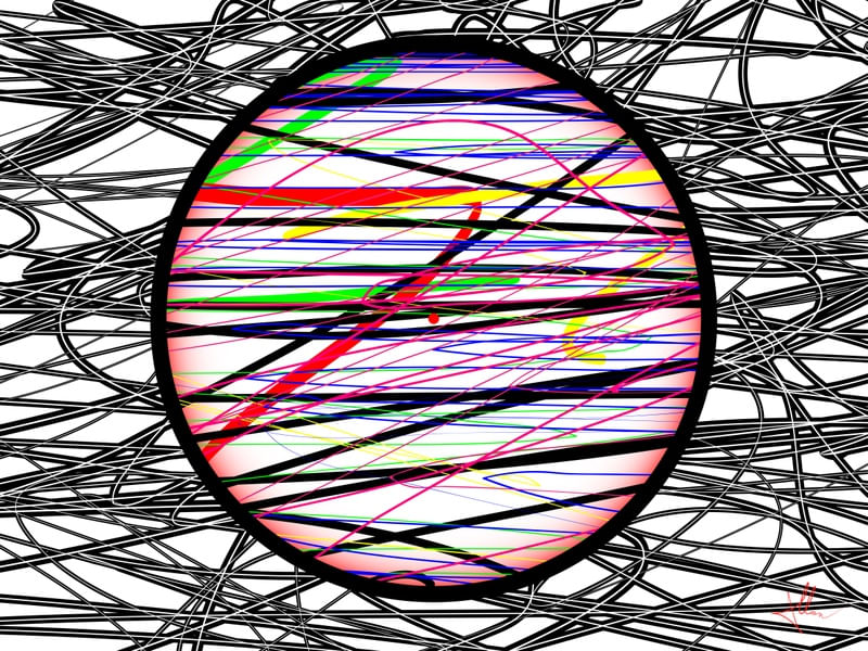 DOODLES IN CIRCLES