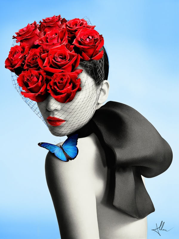 ROSES ON THE HEAD