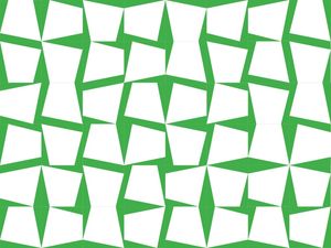AZULEJOS GEOMETRIA VERDE E BRANCO 1