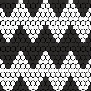 CALÇADA DE HEXÁGONOS Q