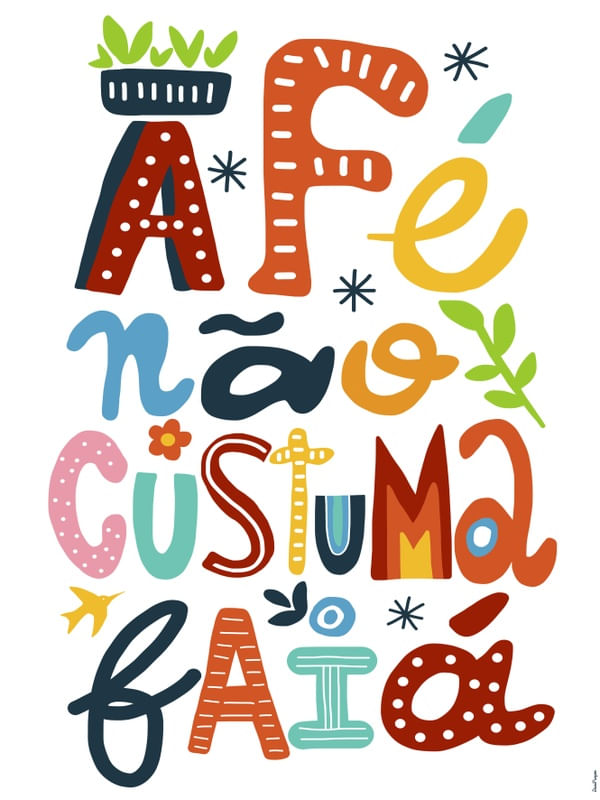 FÉ NÃO CUSTUMA FAIÁ