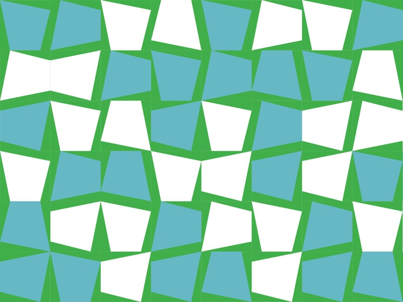 AZULEJO GEOMÉTRICO AZUL VERDE E BRANCO 2
