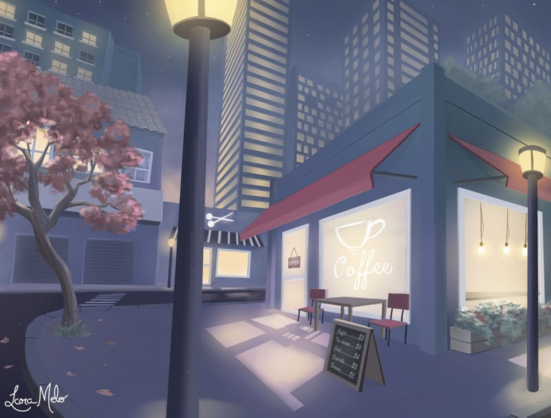 COFFEE SHOP NIGHT