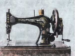 SKETCH MAQUINA DE COSTURA VINTAGE