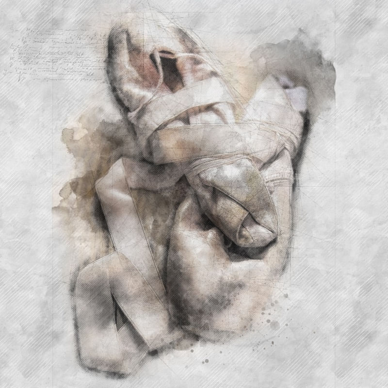 SKETCH SAPATILHA BALLET