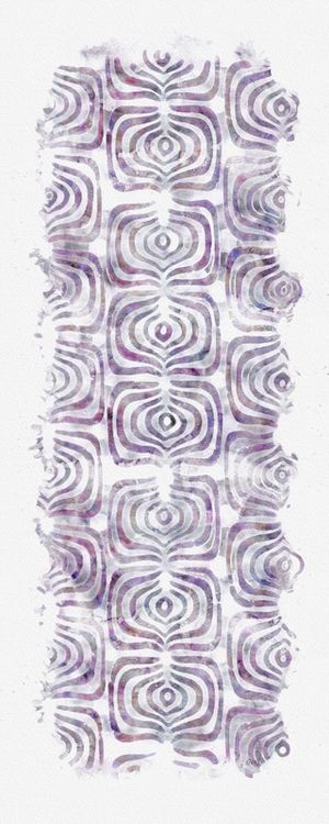 PANORAMICO VERTICAL MOTIVO INDIGENA 3 AQUARELA