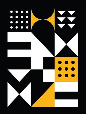 GEOMETRIA EM AMARELO
