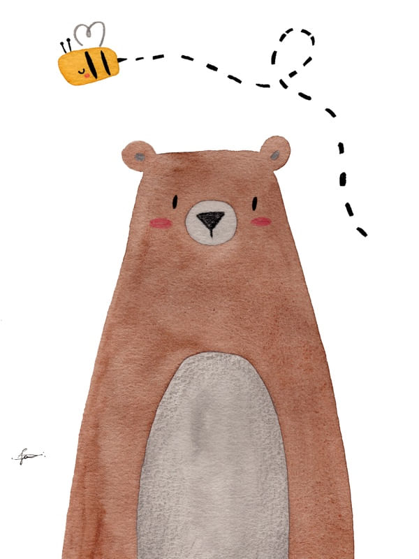 URSO E A ABELINHA