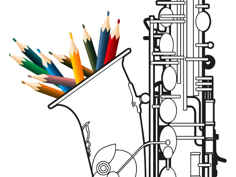 FLORES E MÚSICA