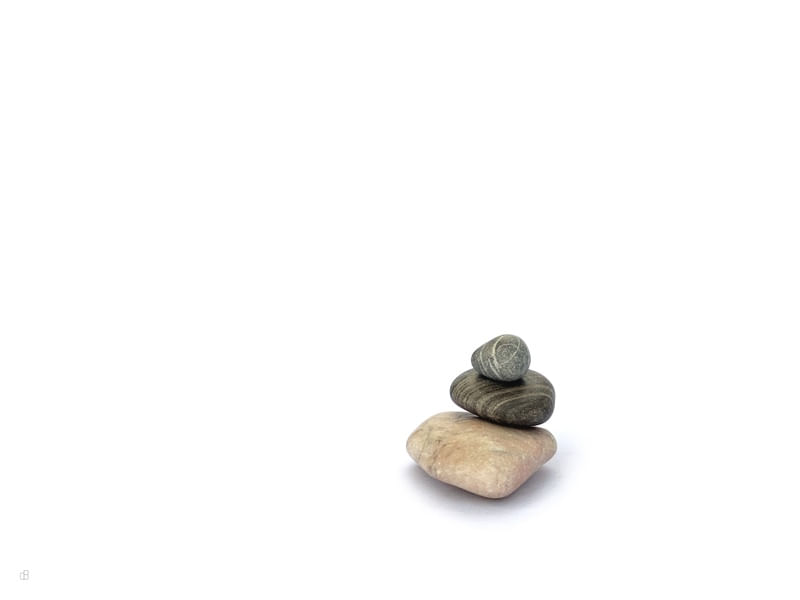 THREE PEBBLES TOTEM II