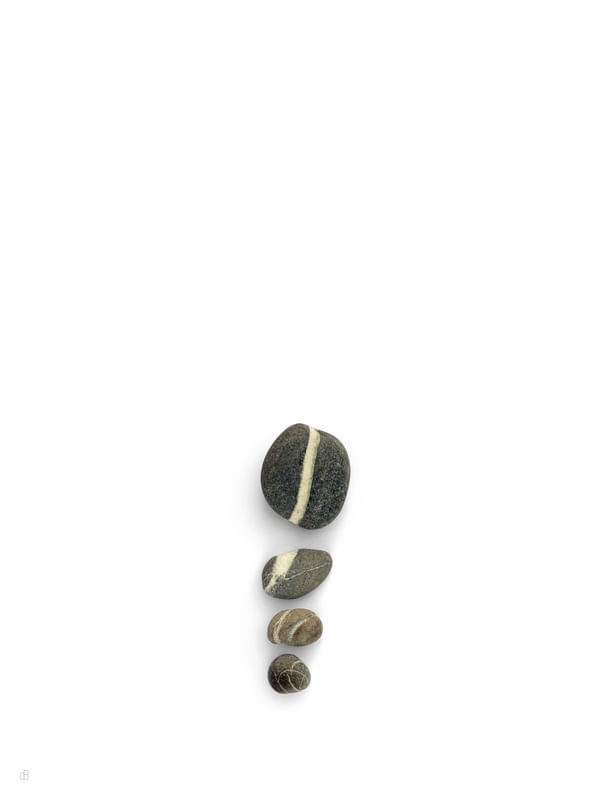 FOUR PEBBLES VERTICAL SEQUENCE