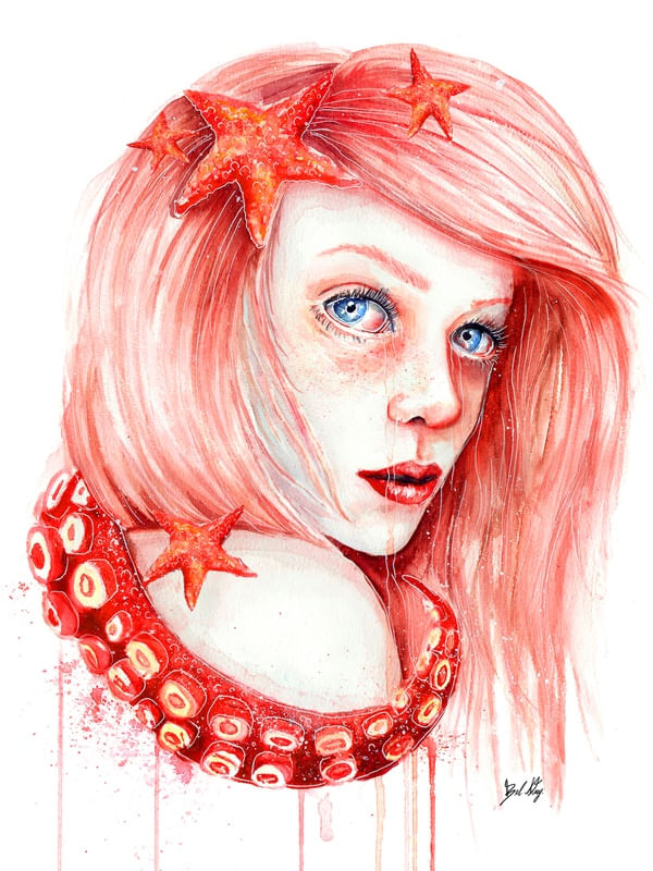 MERMAID RED