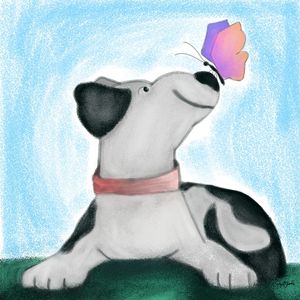CACHORRO-ESTAMPA INFANTIL