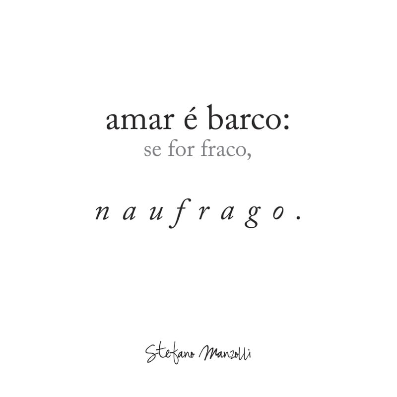 AMAR É BARCO