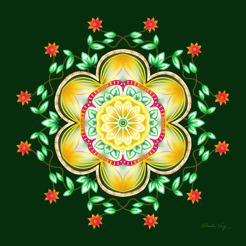 MANDALA RECANTO DAS MARGARIDAS