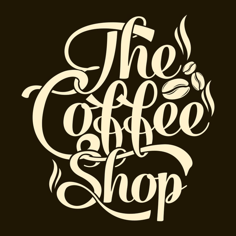 THE COFFEE SHOP SQUARE BROWN
