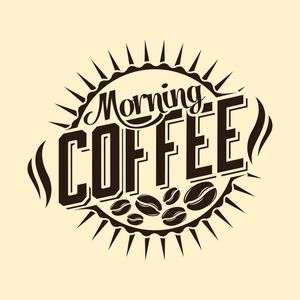 MORNING COFFEE LIGHT SQUARE BROWN