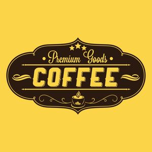PREMIUM GOODS COFFEE SQUARE YELLOW