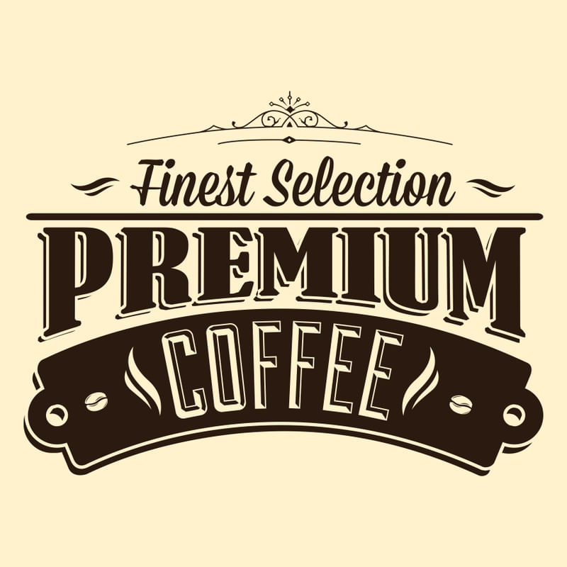 FINEST SELECTION PREMIUM COFFEE SQUARE