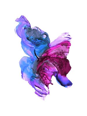 BUTTERFLY FLOW, BLUE PURPLE 1