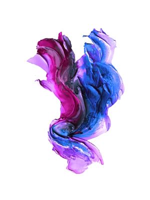 BUTTERFLY FLOW, BLUE PURPLE 3