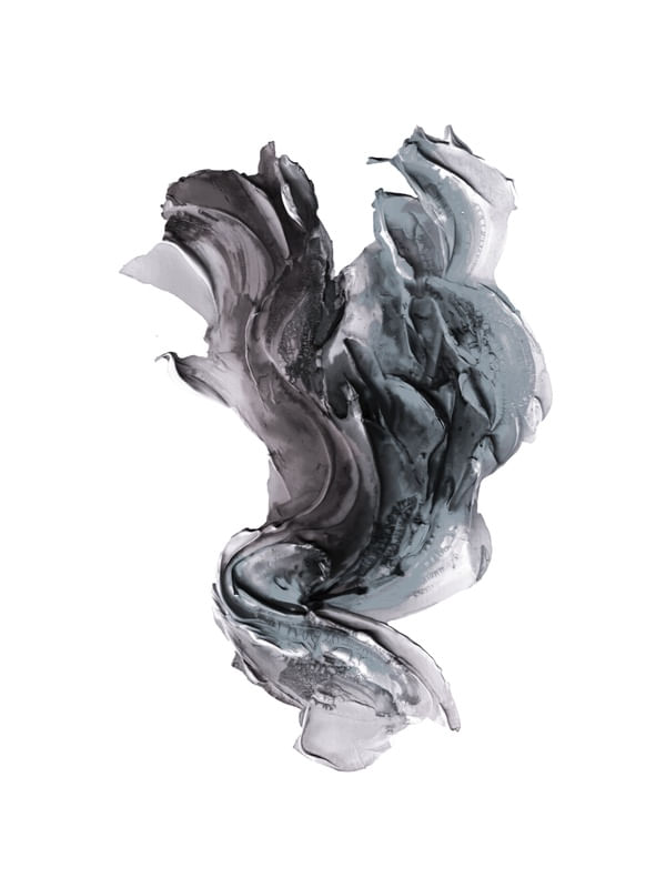 BUTTERFLY FLOW, GREYSCALE 3