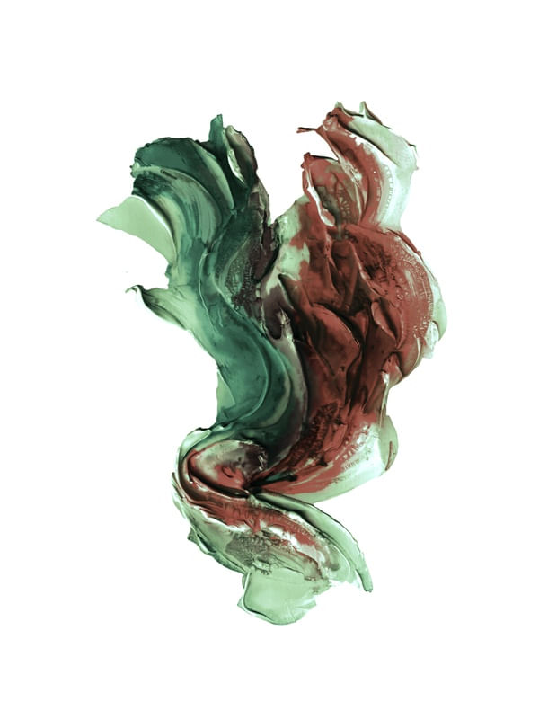 BUTTERFLY FLOW, RUST GREEN 3