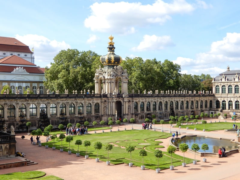 PALÁCIO ZWINGER, DRESDEN, ALEMANHA