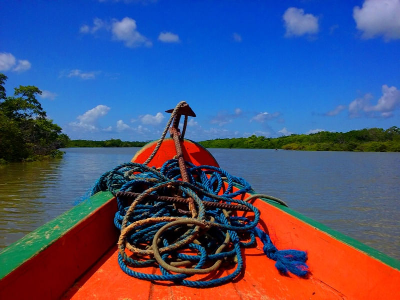 ON THE BOAT